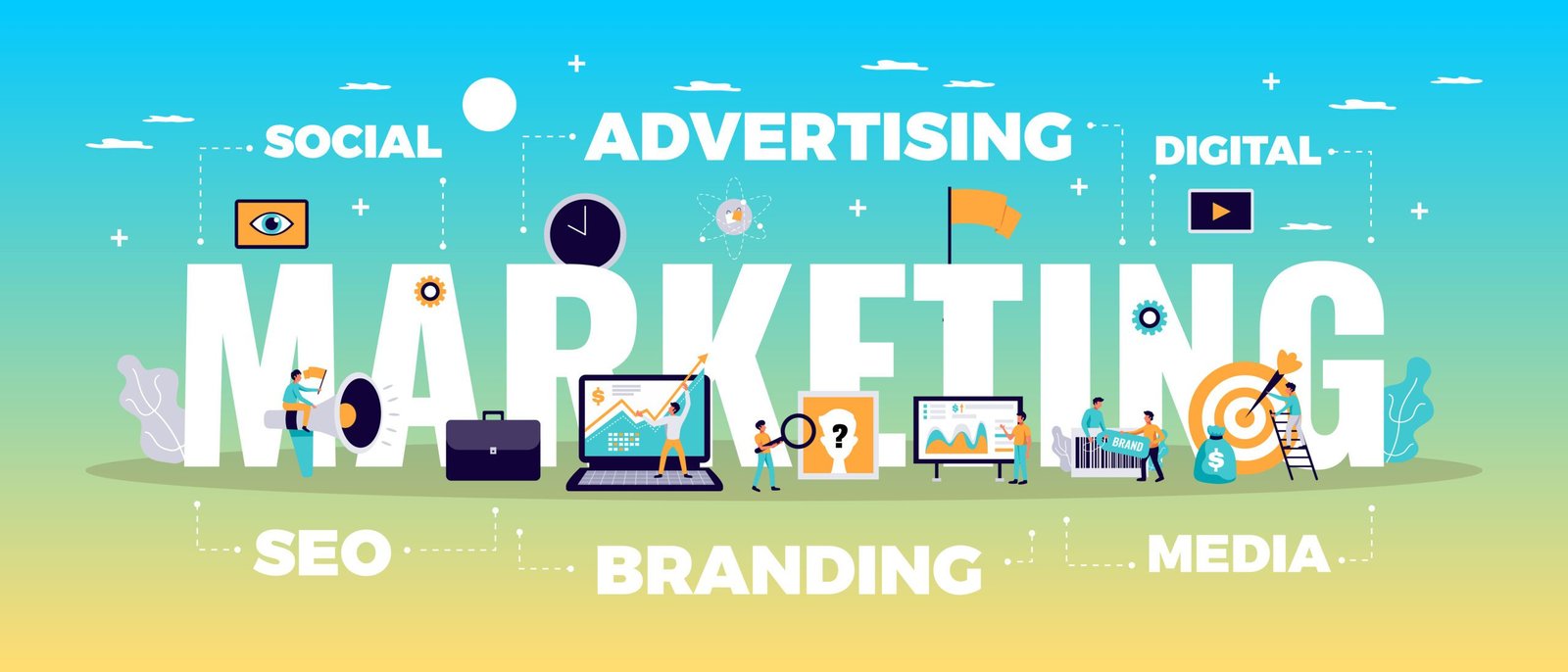Digital marketing concept with online advertising and media symbols flat vector illustration SSUCv3H4sIAAAAAAACA3VRwWrDMAz9FaNzWDd2y3GsGwwGZdut7KDYairi2MWy05WSf5/cprDLbpLee/LT8xk6FLbQnoG9L5ITZo4B2ocGyHGOidFDez83IBlzERLlamcxU6/opb8t2Z7rHFp4KsKBRFYvHDBYApWXToF3FkveY6BYBObmJvgiuw/Rx/70H/W7Aewp2FN9Xw0k8oQXO1uFhmOmNC7eJnYUryUWx7WEKVr0ij9W73pnHOu0T3jYs008Uaq9I7FawDP3nNGbEdNAmUNvbNQzDtkcOe9NDF7PM+hUllkqjsGZURNDI6exi17MzmM2E1nN0PzN9s6sNVjsPJn15vMi/KDgSFnBvG1ezS6mUUNpIP/UaKBZMrruktVipaBfdUvOyomDfto8z787zpjE0gEAAA==