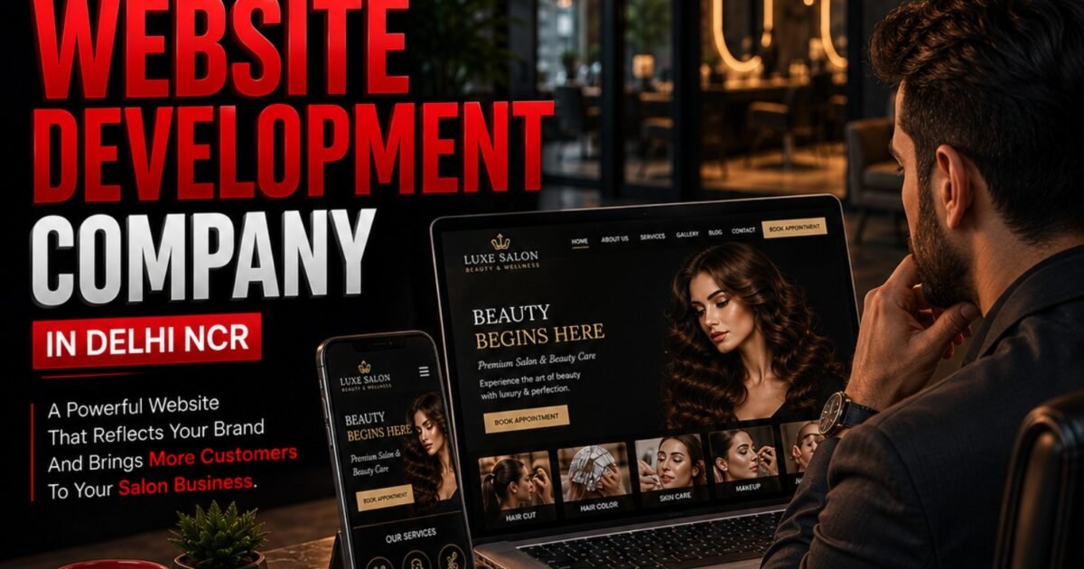 Best website development company in Delhi NCR creating responsive business websites for multiple industries